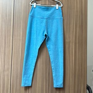 Beyond Yoga Set- Blue Leggings and Top